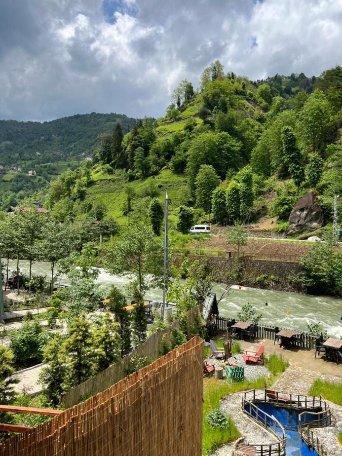 Afara Bungalows Otel & Cafe リゼ エクステリア 写真
